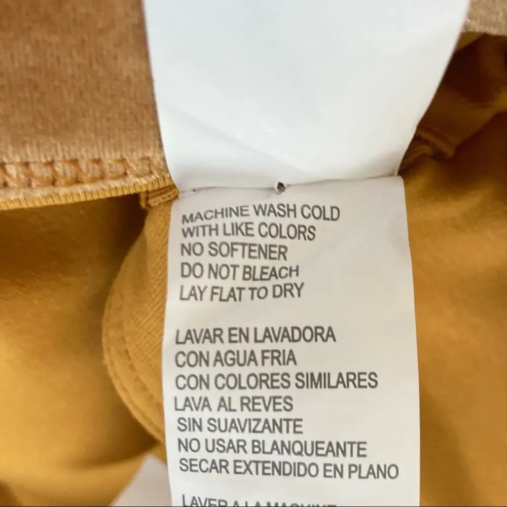 Fabletics Oasis Twist Velour Sports Bra In Light Honey Size XL New With Tags